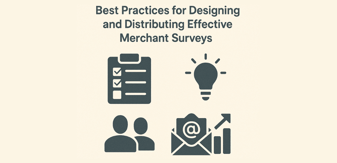 Best Practices for Designing and Distributing Effective Merchant Surveys